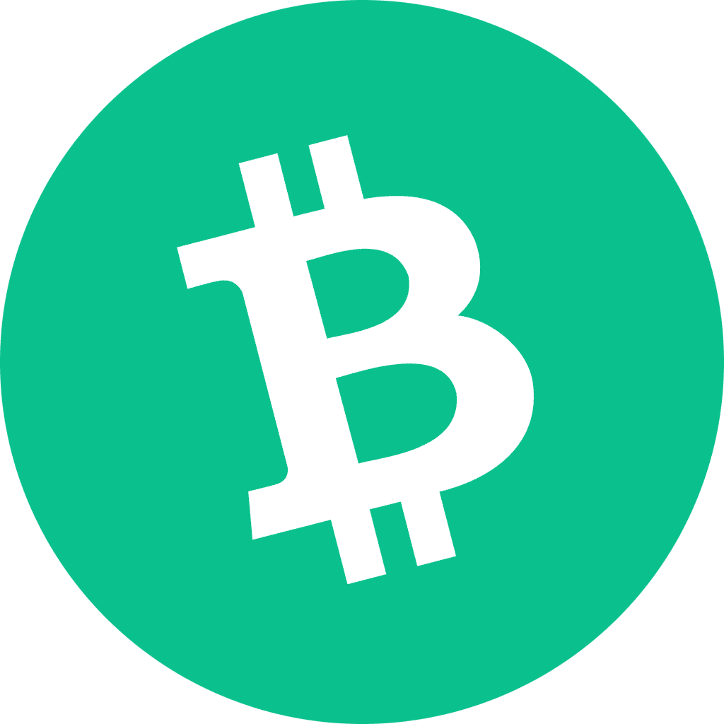 Bitcoin Cash Crypto Logo PNG HD Image