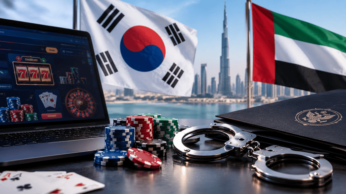 South Korea gambling network